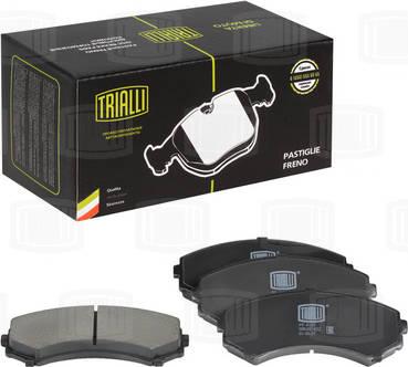 Trialli PF 4101 - Kit pastiglie freno, Freno a disco autozon.pro