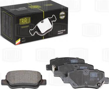 Trialli PF 4114 - Kit pastiglie freno, Freno a disco autozon.pro