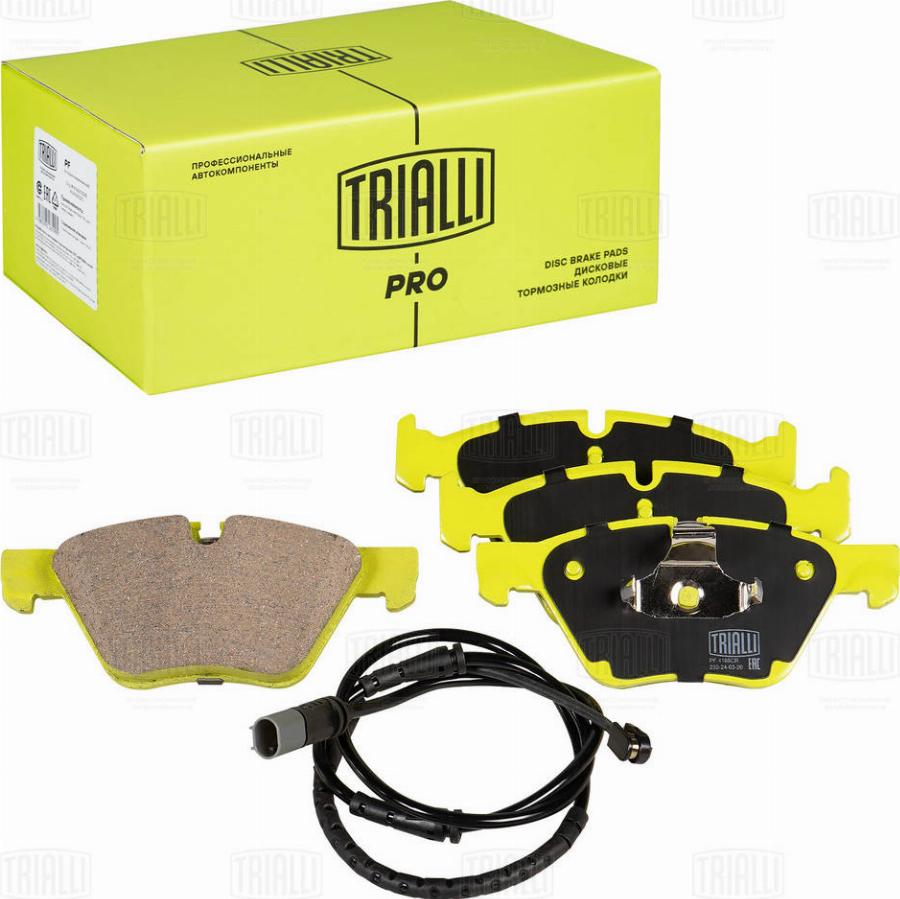 Trialli PF 4188CR - Kit pastiglie freno, Freno a disco autozon.pro