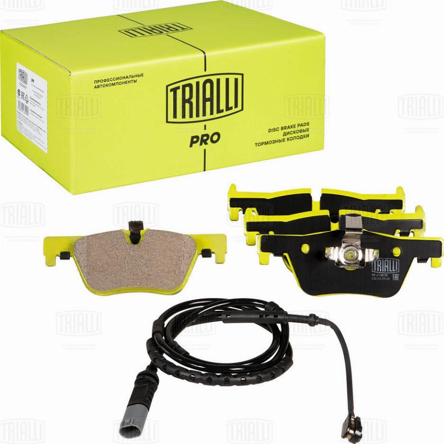 Trialli PF 4139CR - Kit pastiglie freno, Freno a disco autozon.pro