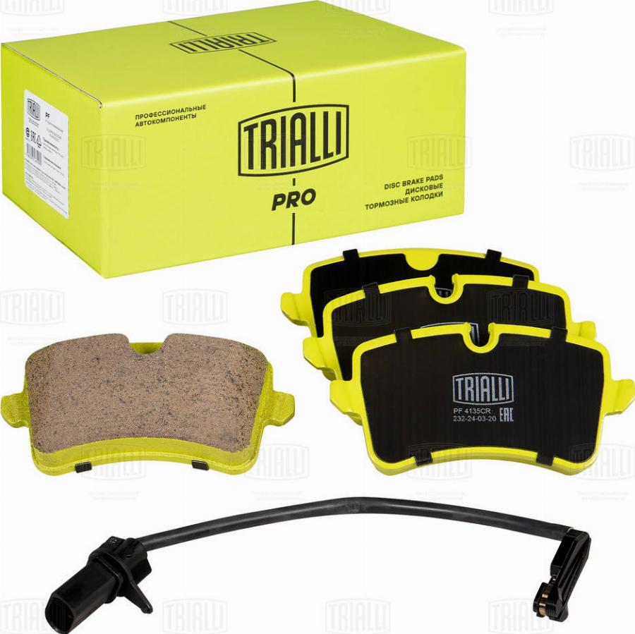 Trialli PF 4135CR - Kit pastiglie freno, Freno a disco autozon.pro