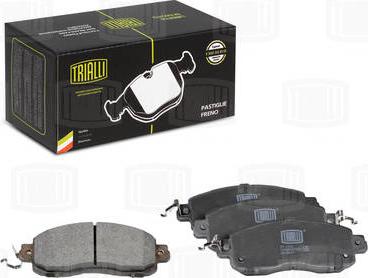 Trialli PF 4308 - Kit pastiglie freno, Freno a disco autozon.pro