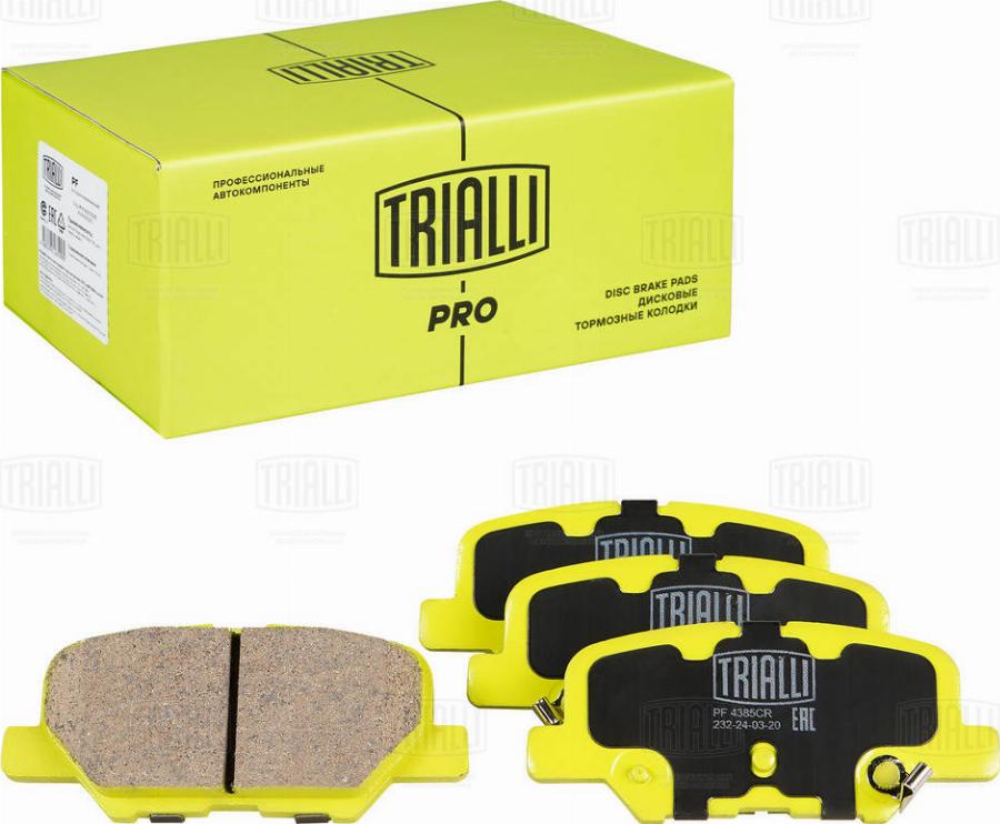 Trialli PF 4385CR - Kit pastiglie freno, Freno a disco autozon.pro