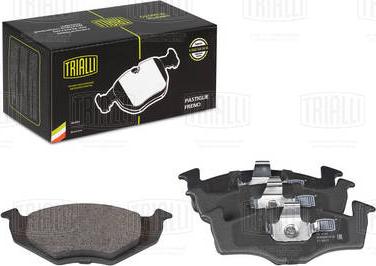 Trialli PF 4380 - Kit pastiglie freno, Freno a disco autozon.pro