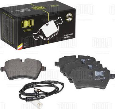 Trialli PF 4388 - Kit pastiglie freno, Freno a disco autozon.pro