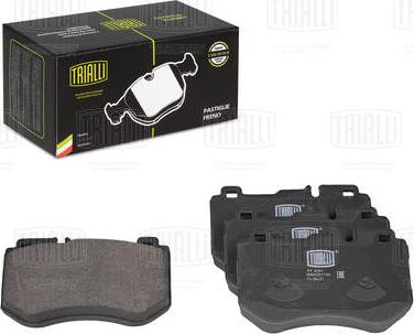 Trialli PF 4291 - Kit pastiglie freno, Freno a disco autozon.pro