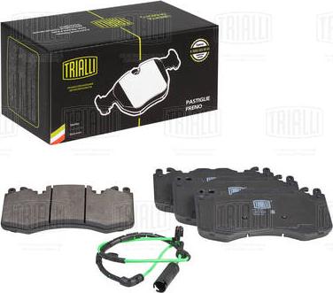 Trialli PF 4253 - Kit pastiglie freno, Freno a disco autozon.pro