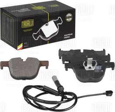 Trialli PF 4204 - Kit pastiglie freno, Freno a disco autozon.pro