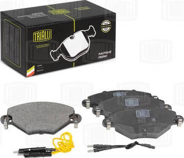 Trialli PF 4200 - Kit pastiglie freno, Freno a disco autozon.pro