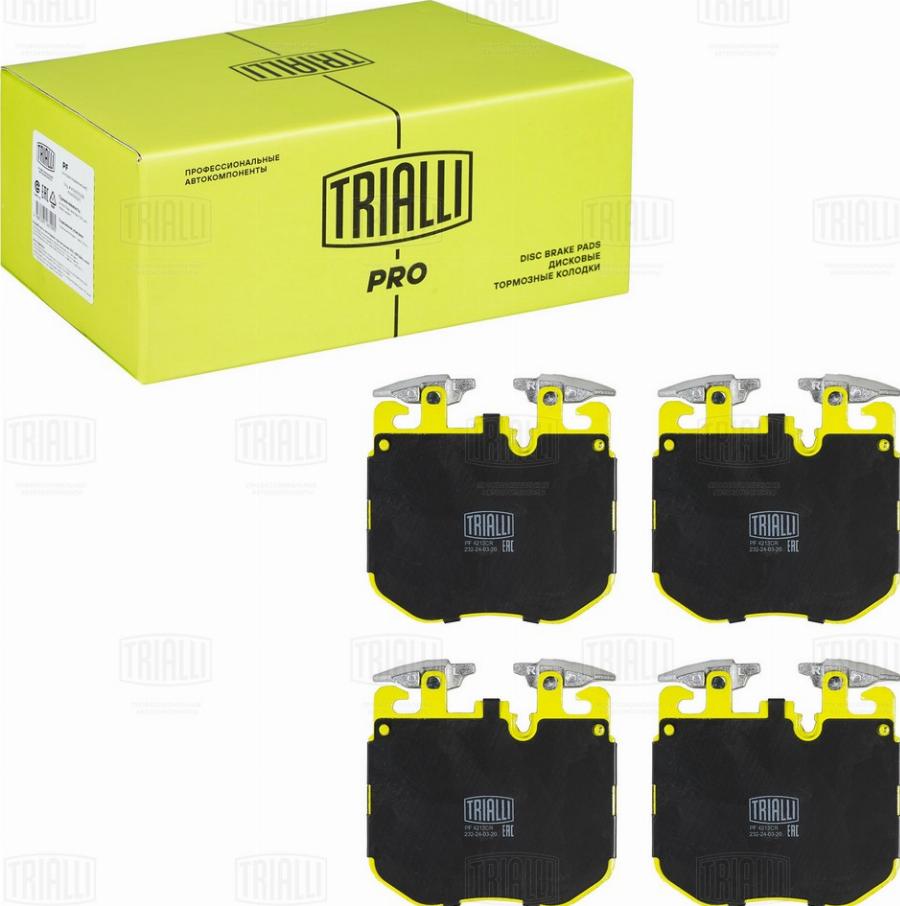 Trialli PF 4213CR - Kit pastiglie freno, Freno a disco autozon.pro