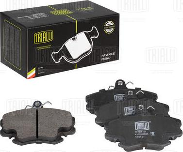 Trialli PF 095101 - Kit pastiglie freno, Freno a disco autozon.pro