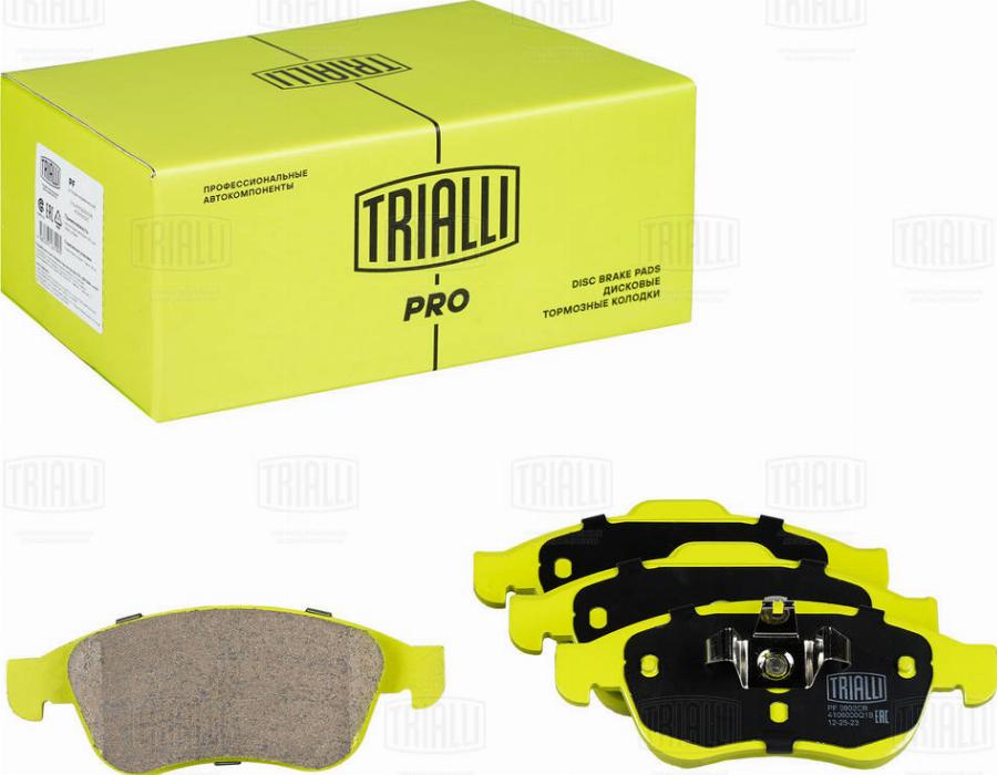 Trialli PF 0902CR - Kit pastiglie freno, Freno a disco autozon.pro