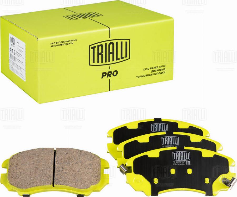 Trialli PF 084501CR - Kit pastiglie freno, Freno a disco autozon.pro