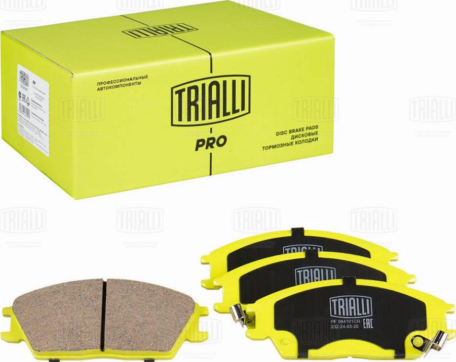 Trialli PF 084101CR - Kit pastiglie freno, Freno a disco autozon.pro