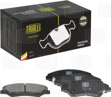 Trialli PF 0816 - Kit pastiglie freno, Freno a disco autozon.pro