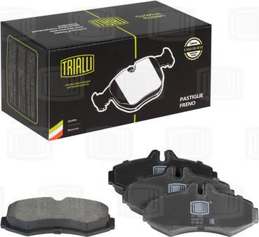 Trialli PF 1502 - Kit pastiglie freno, Freno a disco autozon.pro