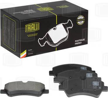 Trialli PF 1092 - Kit pastiglie freno, Freno a disco autozon.pro