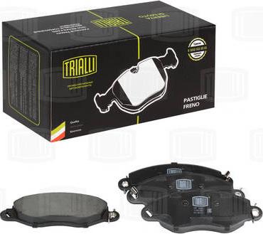 Trialli PF 1041 - Kit pastiglie freno, Freno a disco autozon.pro