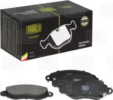 Trialli PF 1042 - Kit pastiglie freno, Freno a disco autozon.pro