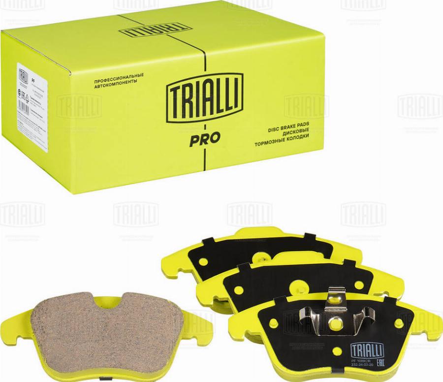 Trialli PF 1009CR - Kit pastiglie freno, Freno a disco autozon.pro