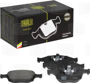 Trialli PF 1015 - Kit pastiglie freno, Freno a disco autozon.pro