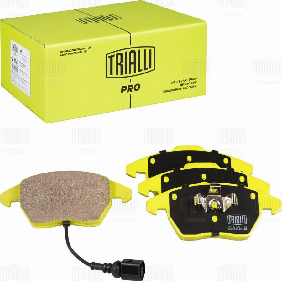 Trialli PF 1801CR - Kit pastiglie freno, Freno a disco autozon.pro