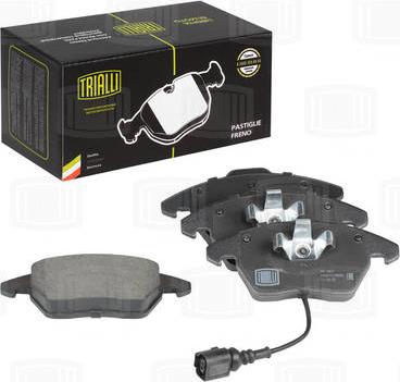 Trialli PF1801 - Kit pastiglie freno, Freno a disco autozon.pro