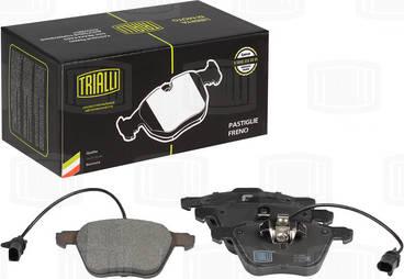 Trialli PF 1839 - Kit pastiglie freno, Freno a disco autozon.pro