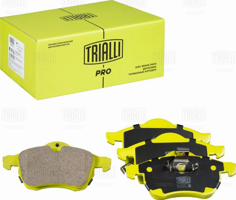 Trialli PF 2102CR - Kit pastiglie freno, Freno a disco autozon.pro