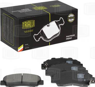 Trialli PF 2303 - Kit pastiglie freno, Freno a disco autozon.pro