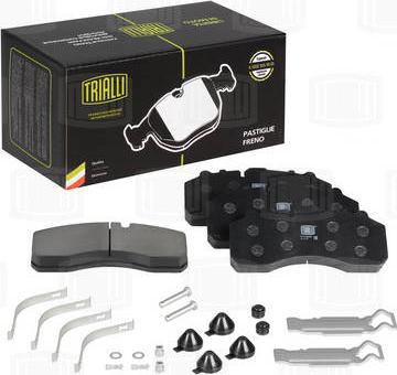 Trialli PFT 029059 - Kit pastiglie freno, Freno a disco autozon.pro