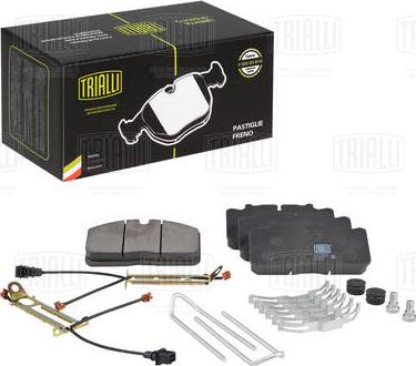 Trialli PFT 29088 - Kit pastiglie freno, Freno a disco autozon.pro