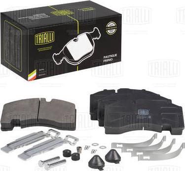 Trialli PFT 29171 - Kit pastiglie freno, Freno a disco autozon.pro