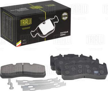 Trialli PFT 29173 - Kit pastiglie freno, Freno a disco autozon.pro