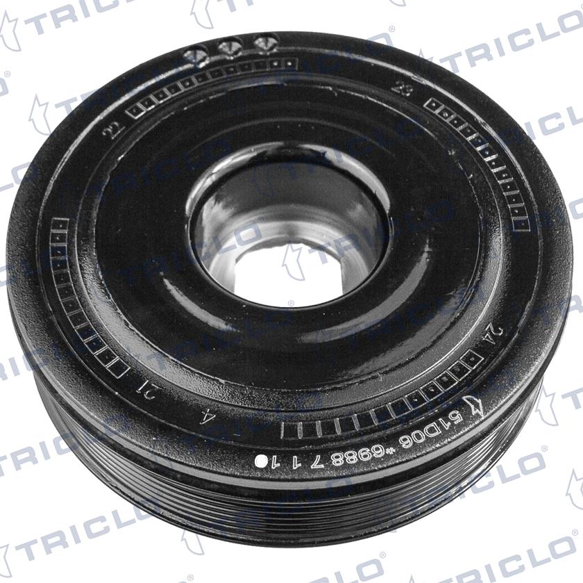 Triclo 425069 - Puleggia cinghia, Albero a gomiti autozon.pro