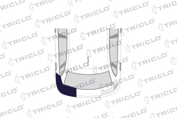 Triclo 169217 - Supporto, Paraurti autozon.pro