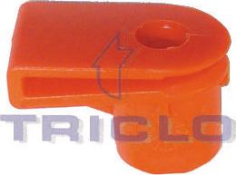 Triclo 163898 - Clip, Fregio / Modanatura protettiva autozon.pro