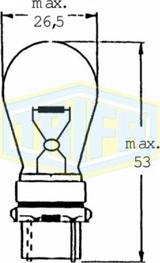 Trifa 00327 - Lampadina, Indicatore direzione autozon.pro