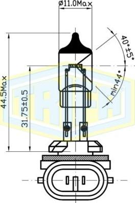 Trifa 02028 - Lampadina, Fendinebbia autozon.pro