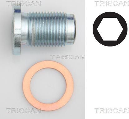 Triscan 9500 1014 - Vite di chiusura, vaschetta dell'olio autozon.pro