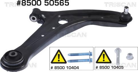 Triscan 8500 50565 - Braccio oscillante, Sospensione ruota autozon.pro