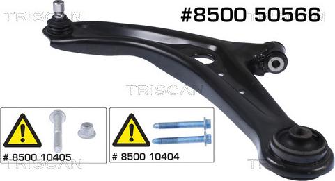 Triscan 8500 50566 - Braccio oscillante, Sospensione ruota autozon.pro