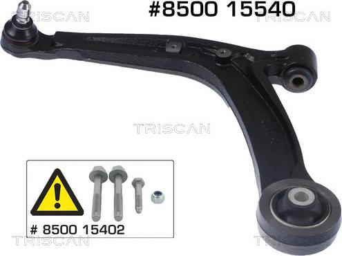 Triscan 8500 15540 - Braccio oscillante, Sospensione ruota autozon.pro