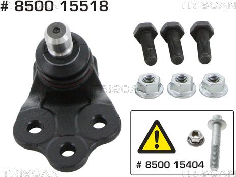 Triscan 8500 15518 - Giunto di supporto / guida autozon.pro