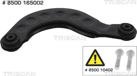 Triscan 8500 165002 - Braccio oscillante, Sospensione ruota autozon.pro