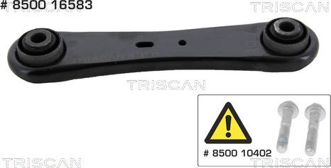 Triscan 8500 16583 - Asta / Puntone, Sospensione ruote autozon.pro