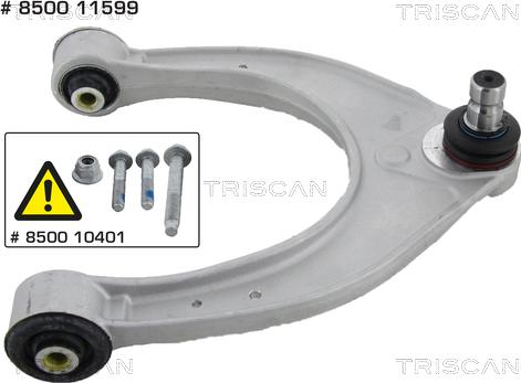 Triscan 8500 11599 - Braccio oscillante, Sospensione ruota autozon.pro