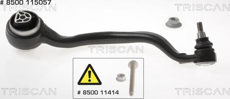 Triscan 8500 115057 - Braccio oscillante, Sospensione ruota autozon.pro