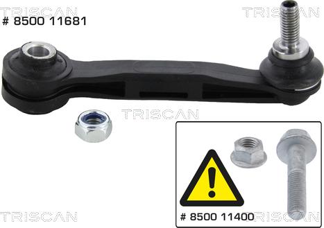 Triscan 8500 11681 - Asta / Puntone, Stabilizzatore autozon.pro