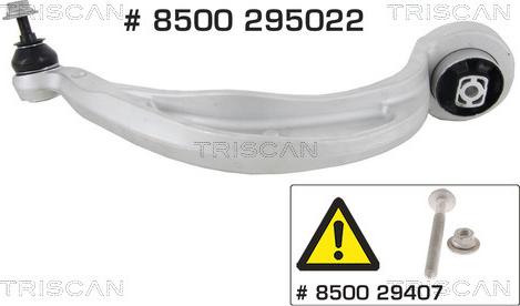 Triscan 8500 295022 - Braccio oscillante, Sospensione ruota autozon.pro